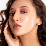 Eye Shimmer in shade Red Velvet on fair skin tone